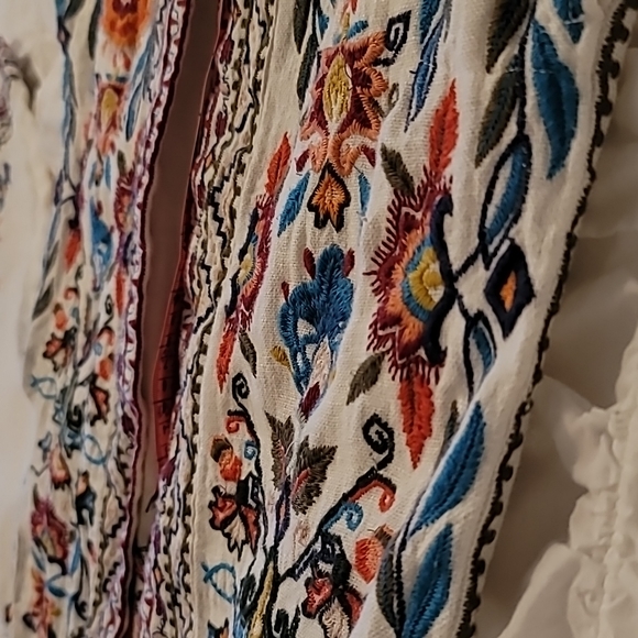 Johnny Was Linen Jacket XS - Picture 11 of 11